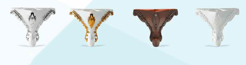 Пластиковая опора для мебели TL 47.40514-TL 47.40517